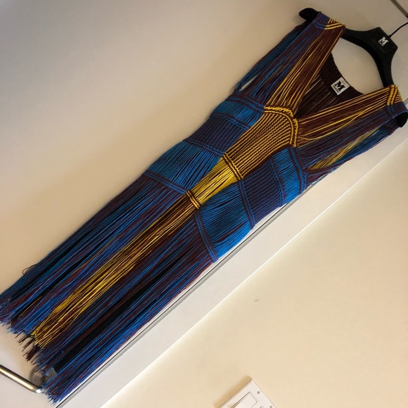 New & Authentic Missoni Knit Fringe Dress - Picture 5 of 8